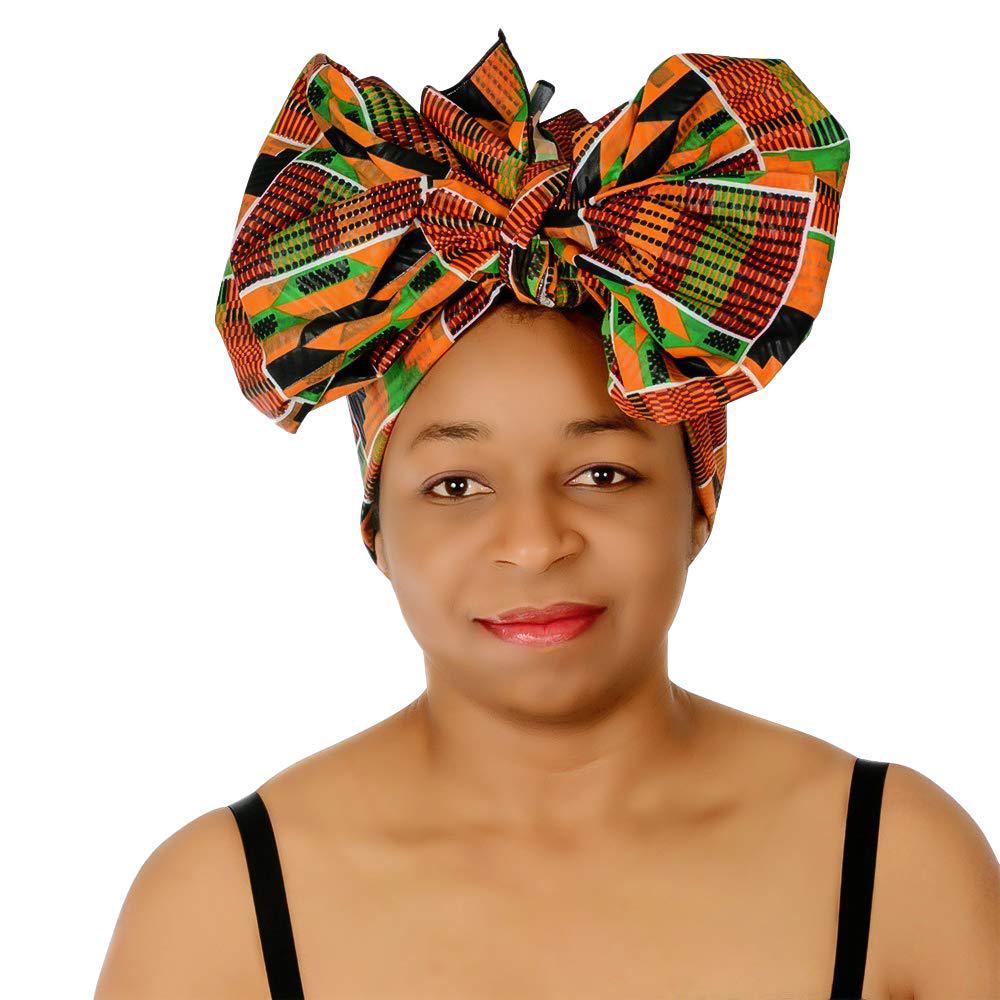 Kente type #2 Head wraps - Image 7