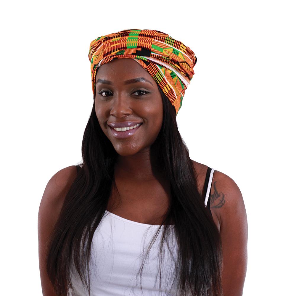 Kente type #2 Head wraps - Image 2
