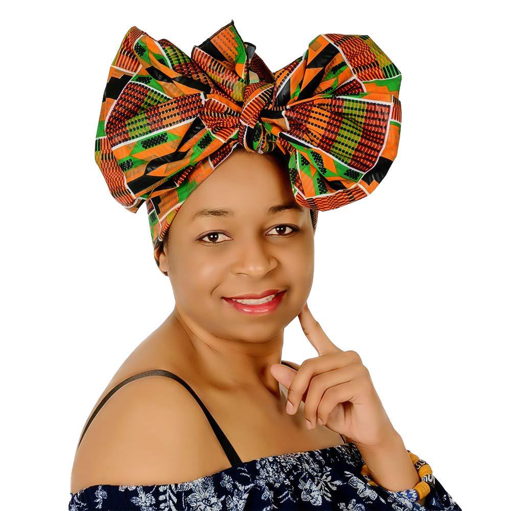 Kente type #2 Head wraps - Image 6