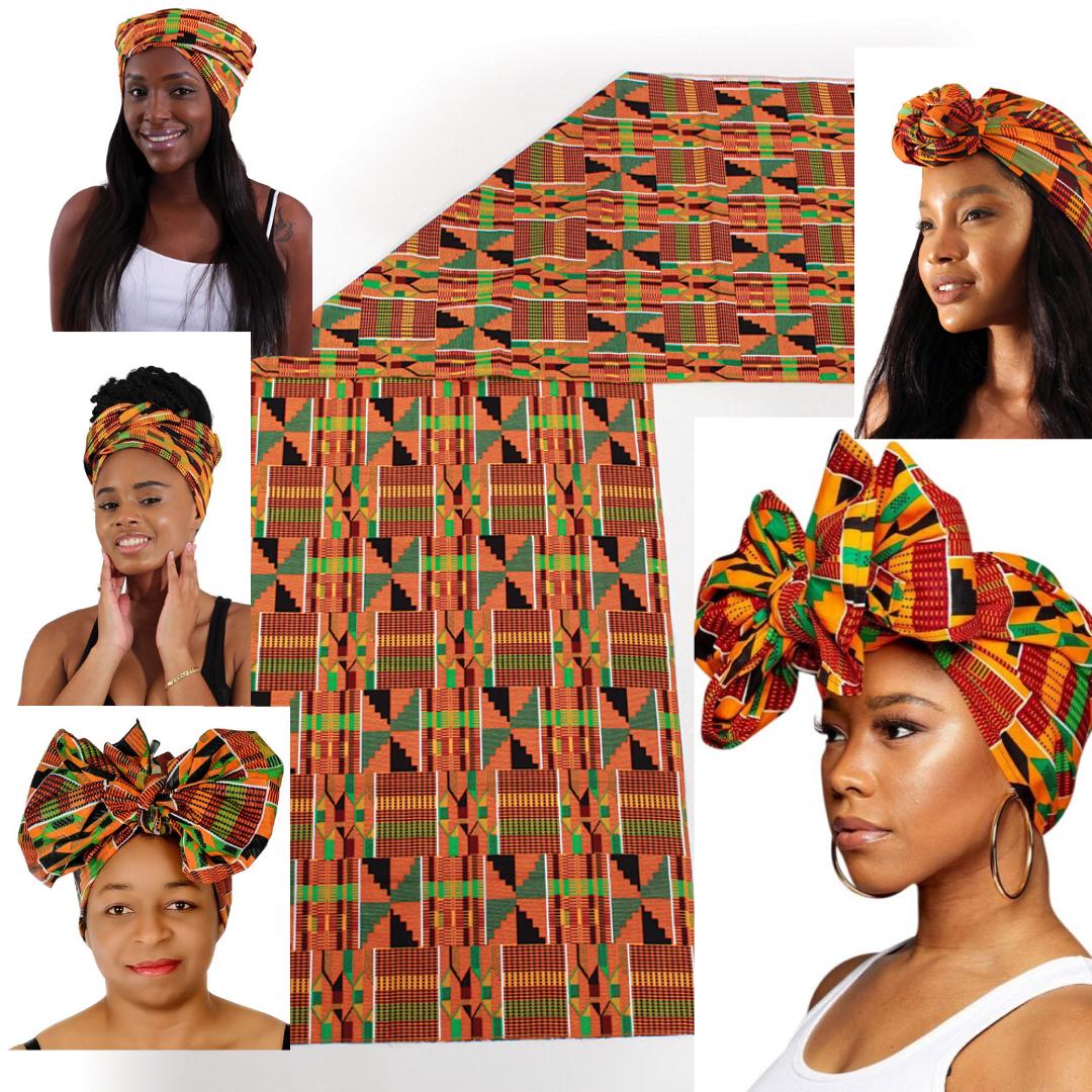 Kente type #1 Headwraps